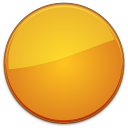 Blank Badge Orange Icon, Blank Badge Orange,Agua Extras vol. 1,System,