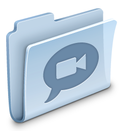 Chats Folder Icon, Chats Folder,Agua Extras vol. 1,System,