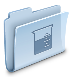Experiments Folder Icon, Experiments Folder,Agua Extras vol. 1,System,