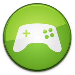 Games Badge Icon, Games Badge,Agua Extras vol. 1,System,