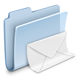 Mail Folder Badged Icon, Mail Folder Badged,Agua Extras vol. 1,System,