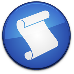 Script Badge Icon, Script Badge,Agua Extras vol. 1,System,
