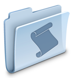 Scripts Folder Icon, Scripts Folder,Agua Extras vol. 1,System,