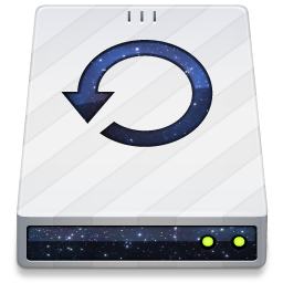 Time Machine Drive Icon, Time Machine Drive,Agua Extras vol. 1,System,
