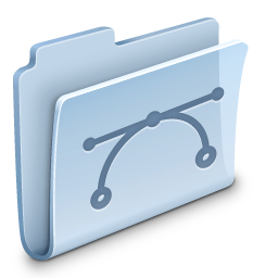 Vectors Folder Icon, Vectors Folder,Agua Extras vol. 1,System,