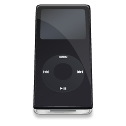 iPod Nano Black Icon, iPod Nano Black,Agua Extras vol. 1,System,