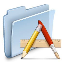 Applications Folder Badged Icon, Applications Folder Badged,Agua,System,