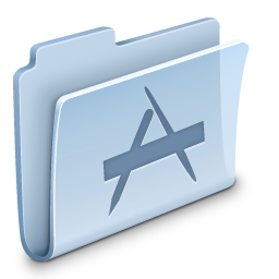 Applications Folder Icon, Applications Folder,Agua,System,