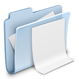 Documents Folder Badged Icon, Documents Folder Badged,Agua,System,