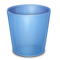 Trash Empty Icon, Trash Empty,Agua,System,