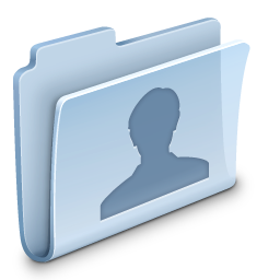 User Folder Icon, User Folder,Agua,System,