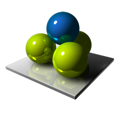 Four Spheres Icon, Four Spheres,Alerts,System,blue,green