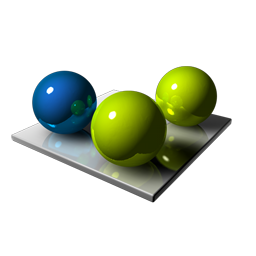 Green Blue Spheres Icon, Green Blue Spheres,Alerts,System,blue,green