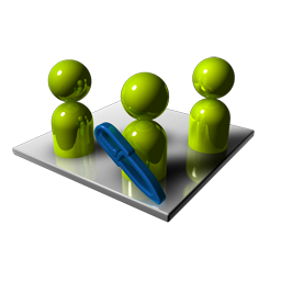 Group Edit Icon, Group Edit,Alerts,System,blue,green