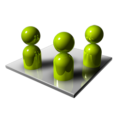 Group Icon, Group,Alerts,System,blue,green