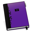 Address Book Icon, Address Book,Anna Sui inspired iconset PLUS,System,http://lilithsoul.deviantart.com/art/Anna-Sui-inspired-iconset-PLUS-52023557