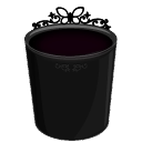 Empty Trash Icon, Empty Trash,Anna Sui inspired iconset PLUS,System,http://lilithsoul.deviantart.com/art/Anna-Sui-inspired-iconset-PLUS-52023557