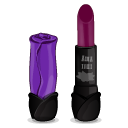 Lipstick (Deep Purple) Icon, Lipstick (Deep Purple),Anna Sui inspired iconset PLUS,System,http://lilithsoul.deviantart.com/art/Anna-Sui-inspired-iconset-PLUS-52023557