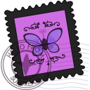 Mail Icon, Mail,Anna Sui inspired iconset PLUS,System,http://lilithsoul.deviantart.com/art/Anna-Sui-inspired-iconset-PLUS-52023557