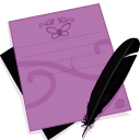 TextEdit Icon, TextEdit,Anna Sui inspired iconset PLUS,System,http://lilithsoul.deviantart.com/art/Anna-Sui-inspired-iconset-PLUS-52023557