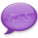 iChat Icon, iChat,Anna Sui inspired iconset PLUS,System,http://lilithsoul.deviantart.com/art/Anna-Sui-inspired-iconset-PLUS-52023557