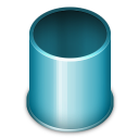 trash empty Icon, trash empty,Aquanox,System,http://MacThemes.deviantart.com/art/Aquanox-44159382