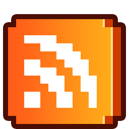 RSS Feed Icon, RSS Feed,Arcade Daze Apps Vol. 1,System,