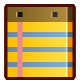 iPhone Notes Icon, iPhone Notes,Arcade Daze Apps Vol. 1,System,