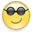 Smiley Cool Icon, Smiley Cool,August,System,http://austintheheller.deviantart.com/art/August-Iconset-62107634