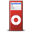 iPod Nano Red Icon, iPod Nano Red,August,System,http://austintheheller.deviantart.com/art/August-Iconset-62107634
