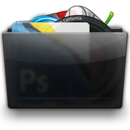 Apps Folder 2 Icon, Apps Folder 2,Black Glossy,System,http://thepm34.deviantart.com/art/Black-Glossy-Icon-Set-86511604