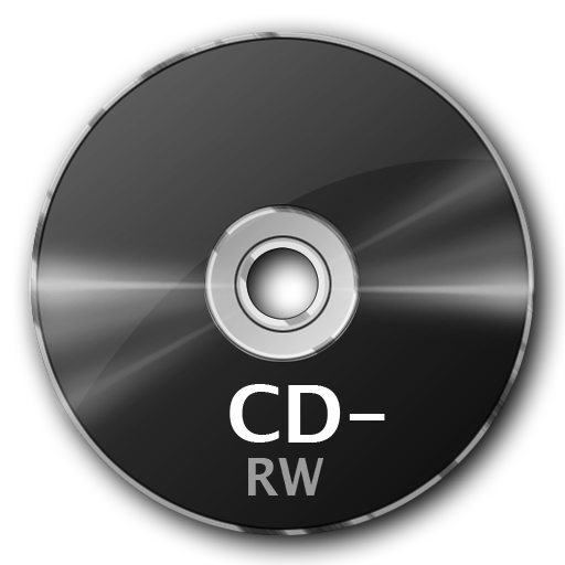 CD RW Icon, CD RW,Black Glossy,System,http://thepm34.deviantart.com/art/Black-Glossy-Icon-Set-86511604