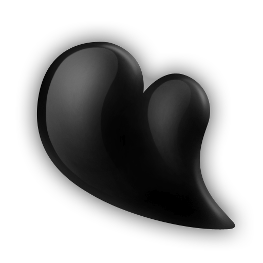 Favorites Icon, Favorites,Black Glossy,System,http://thepm34.deviantart.com/art/Black-Glossy-Icon-Set-86511604