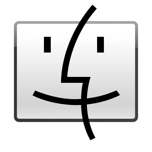 Finder Icon, Finder,Black Glossy,System,http://thepm34.deviantart.com/art/Black-Glossy-Icon-Set-86511604