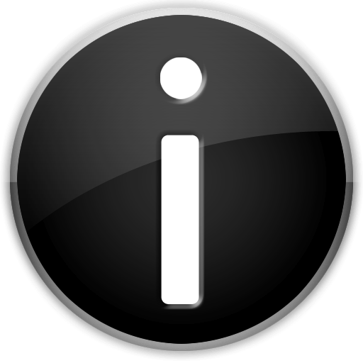 Get Info Icon, Get Info,Black Glossy,System,http://thepm34.deviantart.com/art/Black-Glossy-Icon-Set-86511604
