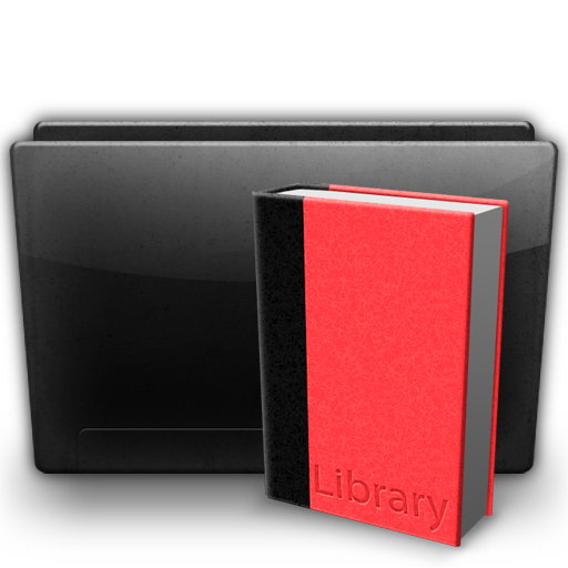 Lirary Folder2 Icon, Lirary Folder2,Black Glossy,System,http://thepm34.deviantart.com/art/Black-Glossy-Icon-Set-86511604