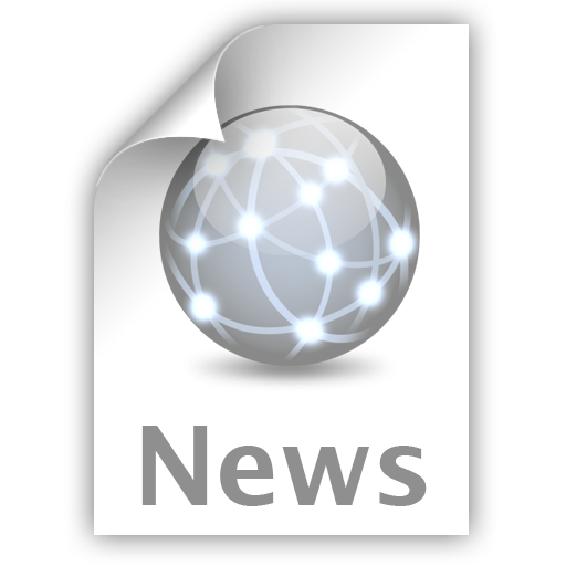 News Icon, News,Black Glossy,System,http://thepm34.deviantart.com/art/Black-Glossy-Icon-Set-86511604