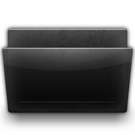 Open Folder Icon, Open Folder,Black Glossy,System,http://thepm34.deviantart.com/art/Black-Glossy-Icon-Set-86511604