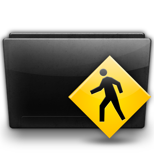 Public Folder Icon, Public Folder,Black Glossy,System,http://thepm34.deviantart.com/art/Black-Glossy-Icon-Set-86511604