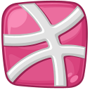 dribbble Icon, dribbble,Blawb,System