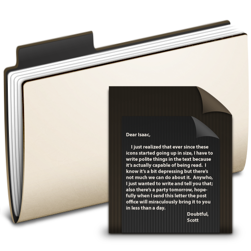 yFolderDocuments Icon, yFolderDocuments,Chakram 2,System,http://apathae.deviantart.com/art/Chakram-2-72817630