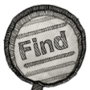 find Icon, find,Color Stroked,System