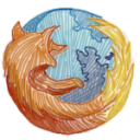 firefox Icon, firefox,Color Stroked,System