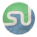 stumble upon Icon, stumble upon,Color Stroked,System