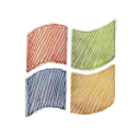 windows Icon, windows,Color Stroked,System