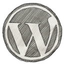 wordpress Icon, wordpress,Color Stroked,System