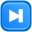 Forward 01 Blue Icon, Forward 01 Blue,Colored Developers Button,System,