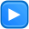 Forward Blue Icon, Forward Blue,Colored Developers Button,System,