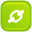 Link Green Icon, Link Green,Colored Developers Button,System,