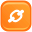 Link Yellow Icon, Link Yellow,Colored Developers Button,System,